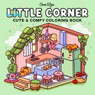 GPHA> Little Corner: Coloring Book For Adults And Teens Super Cute Designs Of Cozy Hygge Spaces Cozy