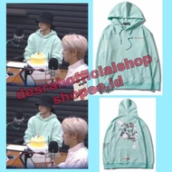 Nct JAEMIN LUST printed mint HOODIE Jacket ready sweater Version