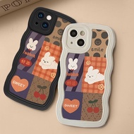 For Huawei Nova 3i 4e 5t 7 SE/Y9 2019 Y9 Prime 2019/Huawei Enjoy 9 10 Plus Phone case Lucky Rabbit cute TPU wavy soft back cover Waterproof