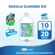9500ml (9.5L) Summer RO Drinking Water 10 Cartons 20 Bottles Doorstep Fast Delivery