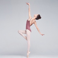Ladies Purple V-Back Ballet Tights - Adult Dance & Gymnastics