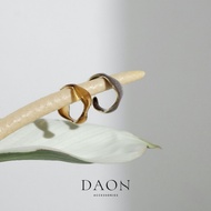 DAON | Zuka - Handmade Ring Women's Ring/ 18K Gold Plated 18k Gold Ring