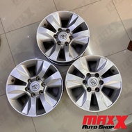 ล้อแม็กซ์แท้ถอด TOYOTA REVO ขอบ 17x7.5" 6รู139.7 ET30 สีบรอนซ์ สภาพดี มีตำหนิตามภาพ มีรอยตามการใช้งา