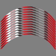 {uoiyuo} Motorcycle Wheel Sticker 12 Inch Rim Tape Waterproof Wheel Decal for Honda Monkey 125 Grom 