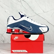 NIKE SHOX R4 WHITE BLUE