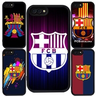 Case for OPPO A5 AX5 A3S Realme C2 A1K C2S A12E Black Silicone M-2 Barcelona FC football