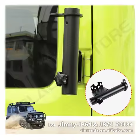 Jimny Tail Door Antenna Flagpole Bracket Holder For Suzuki Jimny JB64 JB74 JC74 2019-2025 Off-road F