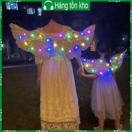 WIN Light Up Angel Wings Costume Devils Wings for Kids Adults Feather Angel Wings