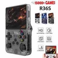 【Upgrade】R36S Handheld Video Game Console Linux System 3.5 Inch IPS Screen Portable Pocket Video Pla
