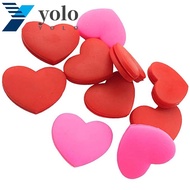 YOLO Tennis Vibration Dampeners Tennis Gift Tennis Pro Staff Strings Dampers Heart Shape Anti-Shock Silicone Shock Absorber
