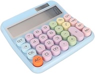 Yoidesu Colorful Electronic Calculator,12 Digits Large LCD Display Small Desktop Calculators, Cute C