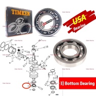 Bearing @ crankshaft for MERCURY 60HP 2st USA model outboard