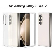 Transparent Case for Samsung Galaxy Z Fold 7 Slim Fit Hard Protective Shockproof Scratch Resistant F
