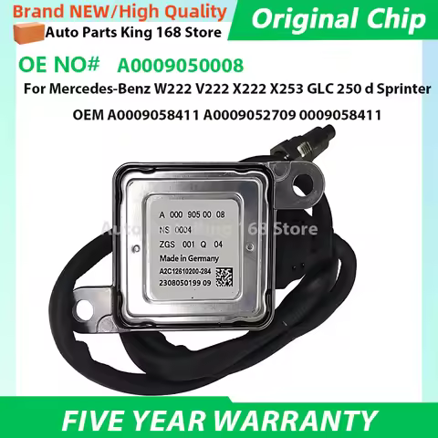 A0009050008 New Nitrogen Oxygen NOx Sensor For Mercedes-Benz W222 V222 X222 X253 A0009050008