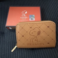 Snoopy Peanuts 卡通拉鍊錢包 card holder 卡片套 散銀包
