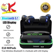 E10 / M10 / G7S TRUE TWS WIRELESS BLUETOOTH V5.1 GAMING EARBUDS RGB DISPLAY, HIFI STEREO MUSIC EARPH