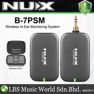 NUX B-7PSM Wireless In Ear Monitoring Headphone System Stereo Audio Transmitting with Charging Case 
