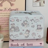 Hoo Express,CASMARA Cute cosmetic box with mirror, dustproof, waterproof, convenient and portable