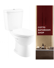 COTTO C13443 WH Boom Closet สุขภัณฑ์สองชิ้น รุ่น บูม