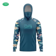 fishing shirt Men Outdoor leisure Hood long sleeve Fishing clothing t shirt Fishing Apparel