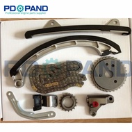 OEM Spec 3SZ 3SZFE 3SZ-FE Engine Timing Chain Gear Tensioner Kit (8 pcs) for Toyota Vios 1.5L 2005-2