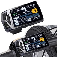 Skrin Paparan Motor Tengah Basikal Elektrik ABS LCD Untuk Motor Bafang BBS01 02 02B 03 HD B02N Akses