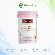 [Behealthy Pharmacy]Swisse Dual Skin Regeneration 60 Capsules Astaxanthin ALA Skin Brightening Antio