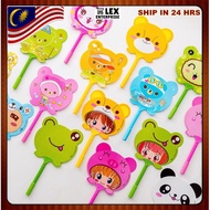 Cute Cartoon Ballpoint Pen Fan | Pen Kipas Kartun | Kids Children Birthday Majlis Hari Jadi LM. Good