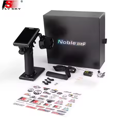 FLYSKY Noble NB4+ Noble NB4 Plus RC Car Transmitter Remote Controller 2.4G AFHDS3 8CH with FGr4S Rec