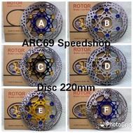 Brembo 3D Rotor Disc Brake New Coak Size 220 mm