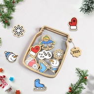 Reward Piggy Bank Personalized Token Stars Gift Reward Christmas Belt Jar Children R6YH