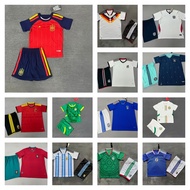 2026 New Style Football Jersey Children's Suit Argentina Mexico Spain Jersey