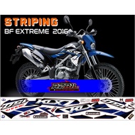 KLX BF SE 2016 Striping Whitebiru