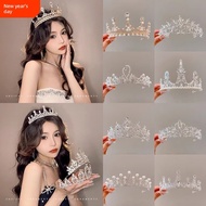 crown pengantin crown princess Girl Shiny Birthday Rhinestone Bridal Crown Headband