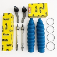 KANCIL TURBO L5,L9 TIE ROD END & RACK END SET WITH BOOT SILICON [trip halus]