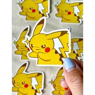 💖WATERPROOF💖Pikachu Fight Club Pokemon Laptop Sticker #1444