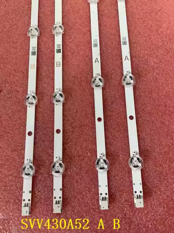 LED Strip For 43HK25T74U 43V5863DB 43V6863DB 43T5863DB 43V5863DG TX-43FX550E TX-43FX555B TX-43FX555E