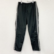 2000 年代 Nike Easy Pants 防風褲，黑色，XL 碼，古著