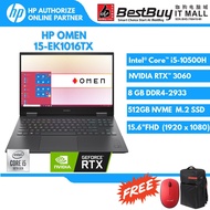HP Omen 15-EK0040TX / 15-EK1016TX Gaming Laptop (I5-10500H/8 GB Ddr4/512 GB Nvme SSD/RTX3060 6 GB DD