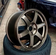 日本 RAYS Volk Racing TE37SAGA S Plus 18吋 鈴 現貨 📣