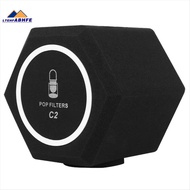 Mic Noise Reduction Wind Screen Mic Wind Screen Acoustic for Record Studios Mic Sound-Absorbing Foam