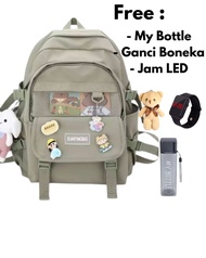 TAS SEKOLAH ANAK PEREMPUAN MURAH RANSEL CEWEK MODEL TERBARU 2025 SD SMP KOREAN STYLE MURAH KEKINIAN