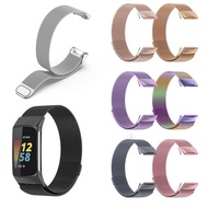 Stainless Steel Band For Fitbit Charge 6 5 Smart Wacth Sport Wrist Strap Magnetic Loop Bracelet For 