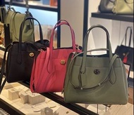 【美國正品COACH 】新款Lora Carryall 30號 女式手提包 單肩背包 斜跨包91740