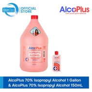 AlcoPlus Red 70 Isopropyl Alcohol (1 gallon)  1 pc Isopropyl Alcohol 150ml