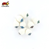 LAHOMIA 8pcs 14mm Plastic Round Acrylic Eyes Eyeballs for Doll DIY Making Accs