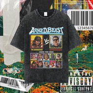 Psycho Crucify "Arnold Schwarzenegger Mr. Olympia" Oversized T-Shirt | Stone Wash | Arnold Schwarzen