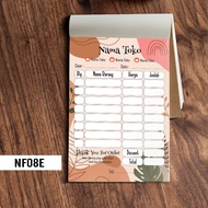 Artomaringi Invoice Note/ Invoice/ Custom Receipt/ 1 2 3 ply NF08E