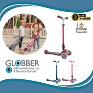 Globber Elite Prime Lights 3-Wheels Kick Scooter (For Ages 3 to 9 years)