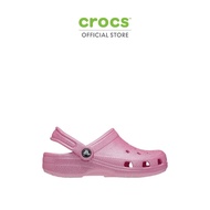 CROCS รองเท้าลำลองเด็ก CLASSIC GLITTER CLOG รุ่น 206993-6XE - PINK TWEED GLITTER